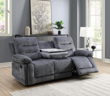Load image into Gallery viewer, U152 - Motion Sofa With Drop Down - Gray