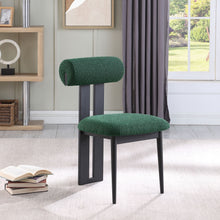Load image into Gallery viewer, Dario - Boucle Dining Chair With Black Frame (Set of 2)
