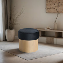 Load image into Gallery viewer, Nimes - Ottoman / Stool With Natural Base