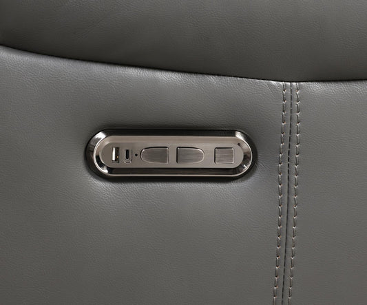 U101 - Power Reclining Chair With LED Light - Gray