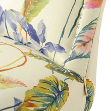 Load image into Gallery viewer, Paradise - Upholstered Accent Chair Printed On - Off-White Floral