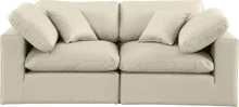 Load image into Gallery viewer, Comfy - Faux Leather Modular Sofa 2 Seats