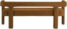 Load image into Gallery viewer, Athena - Velvet Bench - Saddle