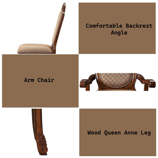 Chateau De Ville - Arm Chair (Set of 2) - Cherry