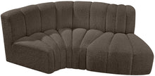Load image into Gallery viewer, Arc - Boucle Fabric 3 Piece Modular L-Shaped Sofa