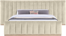 Load image into Gallery viewer, Amara - Velvet Upholstered Bed