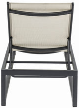 Load image into Gallery viewer, Maldives - Water Resistant Outdoor Patio Adjustable Sun Chaise Lounge Chair With Gray Base