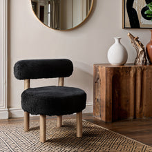 Load image into Gallery viewer, Ambre - Shearling Fabric Accent Chair