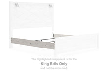 Load image into Gallery viewer, Gerridan - King Rails - White