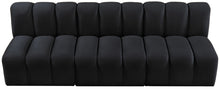 Load image into Gallery viewer, Arc - Velvet 3 Piece Modular Straight Sofa
