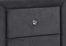 Load image into Gallery viewer, Nightstand, Storage Drawer Versatile Use, Upholstered, Transitional