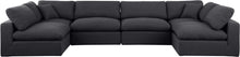 Load image into Gallery viewer, Comfy - 6 Piece Linen Modular Armless Sectional