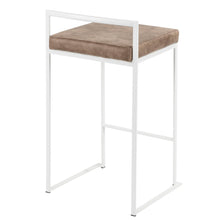 Load image into Gallery viewer, Fuji - Simple Elegance, Contemporary Stackable Counter Stool