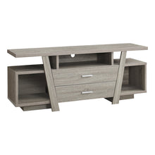 Load image into Gallery viewer, TV Stand, Console, Media Entertainment Center, Storage Drawers, Contemporary & Modern - Taupe
