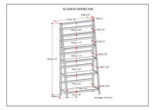 Load image into Gallery viewer, Acadian - Handcrafted Wide Bookcase