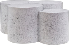 Load image into Gallery viewer, Dimple - 20" 4 Piece Modular Coffee Table - Terazzo Finish