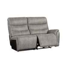 Load image into Gallery viewer, Kamari - RAF Loveseat With One Power Headrest & Footrest - Gray