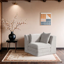 Load image into Gallery viewer, Stellar - Chenille Fabric Upholstered Modular Corner Chair