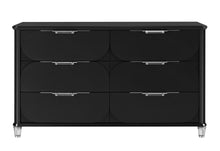 Load image into Gallery viewer, Lando - 5 Piece Queen Bedroom Set (Bed, Dresser & Mirror, Nightstand, Chest) - Black