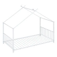 Load image into Gallery viewer, Metal House Platform Bed With Modern Design And Durable Frame