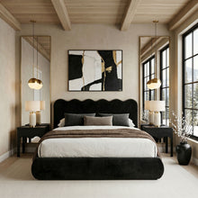 Load image into Gallery viewer, Tempo - Velvet Upholstered Bed