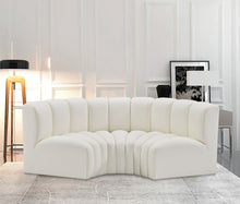 Load image into Gallery viewer, Arc - Faux Leather 3 Piece Modular U-Shaped Sofa