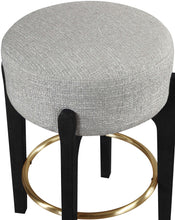 Load image into Gallery viewer, Torino - Backless Counter Stool With Brushed Black Base (Set of 2)