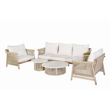 Load image into Gallery viewer, Zira - 5 Piece Patio Sofa Set - Beige
