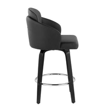 Load image into Gallery viewer, Dahlia - Contemporary Counter Stool Round Footrest (Set of 2)