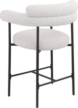 Load image into Gallery viewer, Blake - Counter Stool With Black Base (Set of 2)