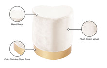 Load image into Gallery viewer, Heart - Stool Ottoman