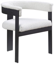 Load image into Gallery viewer, Romeo - Boucle Dining Chair With Black Base (Set of 2)