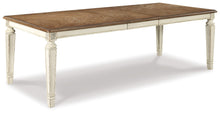 Load image into Gallery viewer, Realyn - Rectangular Dining Room Extension Table - Chipped White