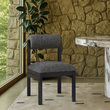 Load image into Gallery viewer, Roundhill - Fabric Dining Chair (Set of 2) - Black Frame