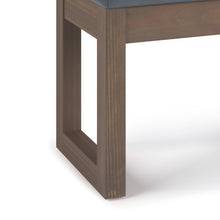 Load image into Gallery viewer, Milltown - Upholstered Ottoman Bench