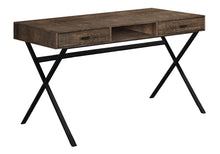 Load image into Gallery viewer, Computer Desk For Home Office, Laptop, Storage Drawers, Glossy Contemporary & Modern