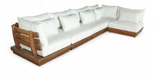 Load image into Gallery viewer, Mirella - 5 Piece Water Resistant Fabric Upholstered Outdoor Patio Modular Sectional