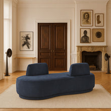 Load image into Gallery viewer, Argyle - Chenille Fabric Chaise / Loveseat