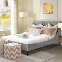 Load image into Gallery viewer, Aspen - Vertical Tufted Modern Headboard Platform Bed Set
