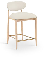 Load image into Gallery viewer, Riccio - Stool - Natural And Gold Frame
