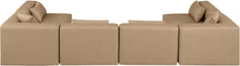 Load image into Gallery viewer, Cube - 6 Piece Modular Armless Sectional - Tan