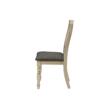 Load image into Gallery viewer, Dining Chair, Upholstered, Side, Transitional (Set of 2) - Gray