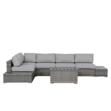 Load image into Gallery viewer, Stylish Entertainment Sectional Set, Outdoor Living