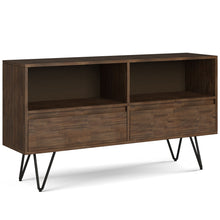 Load image into Gallery viewer, Chase - Low Bookcase - Rustic Natural Aged Brown