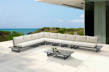 Load image into Gallery viewer, Maldives - 7 Piece Water Resistant Outdoor Patio Modular Sectional With Gray Base