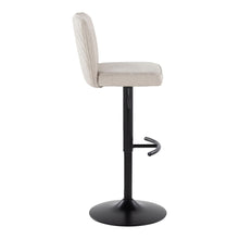 Load image into Gallery viewer, Henry - Contemporary Adjustable Barstool & Swivel With Rounded T Footrest (Set of 2)