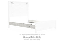 Load image into Gallery viewer, Gerridan - Queen Rails - White