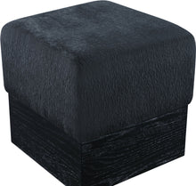 Load image into Gallery viewer, Havre - Ottoman / Stool With Black Base