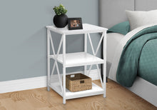 Load image into Gallery viewer, 3 Tier Accent Table, Side Marble Look Contemporary & Modern