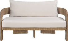 Load image into Gallery viewer, Sandbay - Olefin Water Resistant Fabric And Wicker Outdoor Patio Loveseat